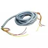 Kabel til røgsuger med fleksibelt stålhylster